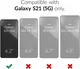 Samsung Galaxy S21 Hoesje Camera Bescherming Dun TPU Back Cover Lila afbeelding 6