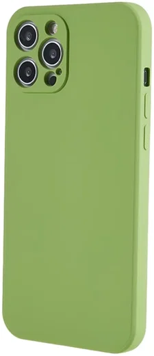 Apple iPhone 12 Pro Hoesje Camera Bescherming Dun TPU Back Cover Groen afbeelding 1