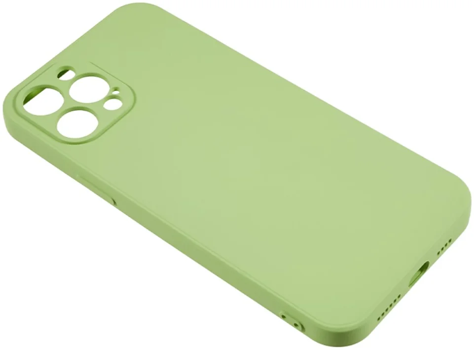 Apple iPhone 12 Pro Hoesje Camera Bescherming Dun TPU Back Cover Groen afbeelding 4