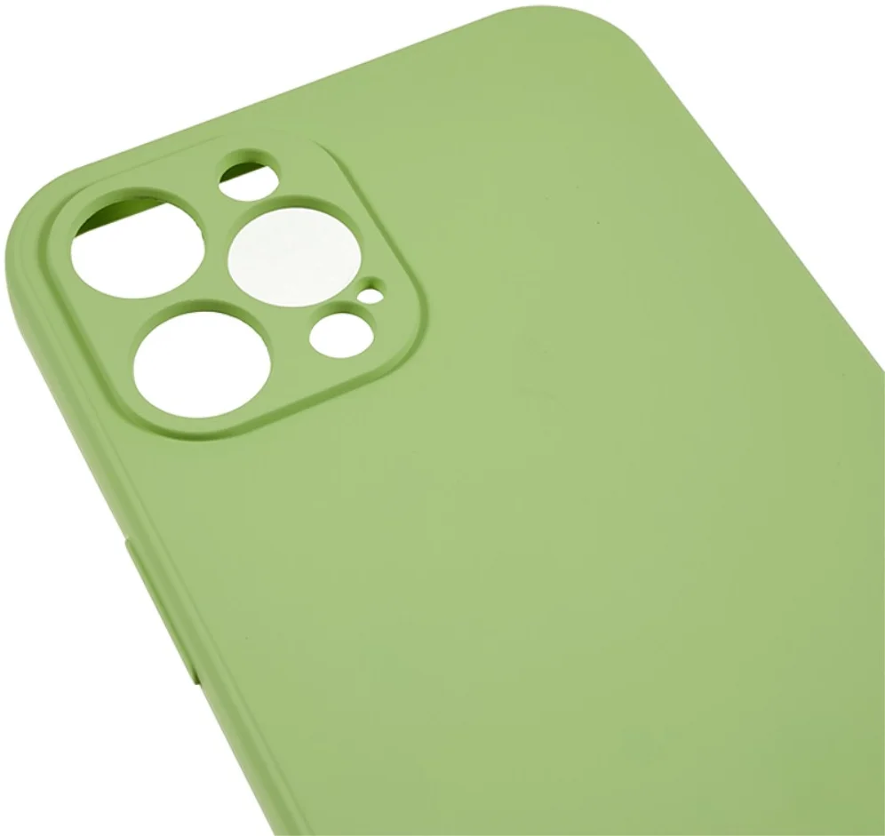 Apple iPhone 12 Pro Hoesje Camera Bescherming Dun TPU Back Cover Groen afbeelding 5