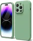 Apple iPhone 14 Pro Max Hoesje met Camera Bescherming Dun TPU Groen afbeelding 1