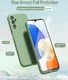 Samsung Galaxy A14 Hoesje Camera Bescherming Dun TPU Back Cover Groen afbeelding 2