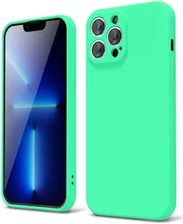 Apple iPhone 13 Pro Max Hoesje met Camera Bescherming Dun TPU Blauw afbeelding