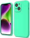 Apple iPhone 14 Hoesje met Camera Bescherming Dun TPU Back Cover Blauw