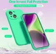 Apple iPhone 14 Hoesje met Camera Bescherming Dun TPU Back Cover Blauw afbeelding 2