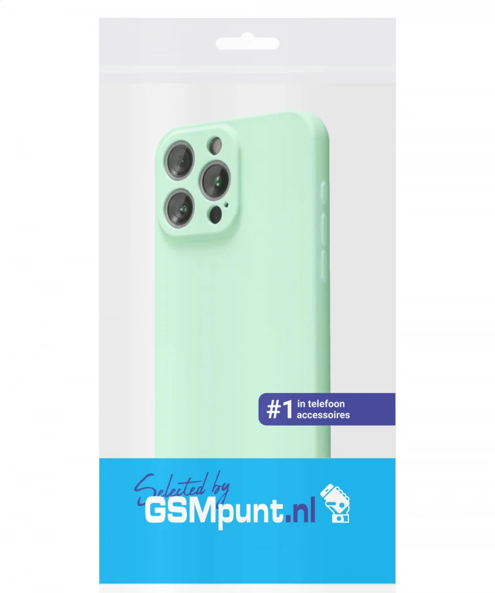 Apple iPhone 15 Pro Max Hoesje met Camera Bescherming Dun TPU Blauw afbeelding 8