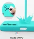 Samsung Galaxy A14 Hoesje Camera Bescherming Dun TPU Back Cover Blauw afbeelding 3