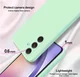 Samsung Galaxy A54 Hoesje Camera Bescherming Dun TPU Back Cover Blauw afbeelding 2