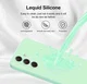 Samsung Galaxy A54 Hoesje Camera Bescherming Dun TPU Back Cover Blauw afbeelding 5