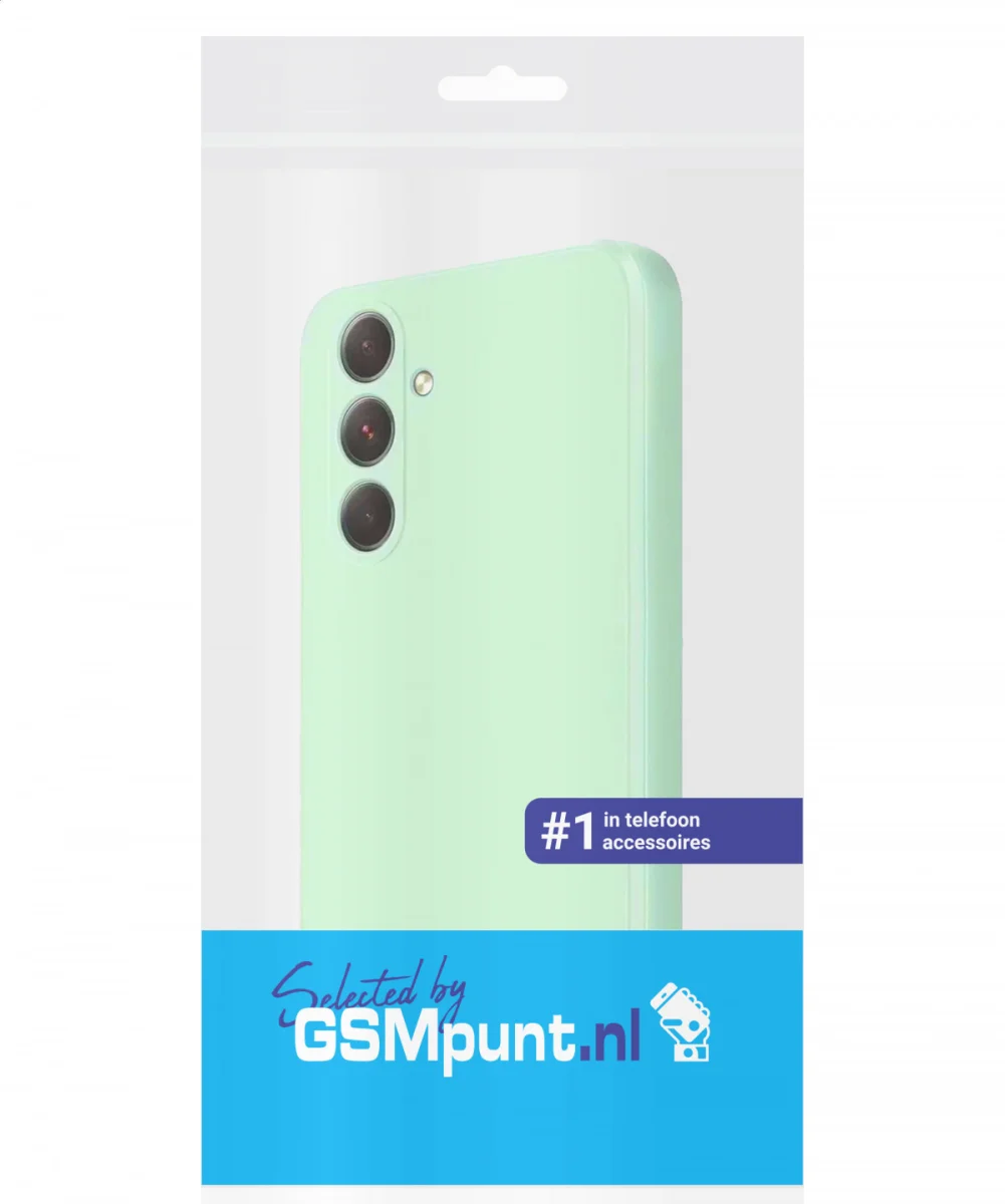 Samsung Galaxy A54 Hoesje Camera Bescherming Dun TPU Back Cover Blauw afbeelding 6