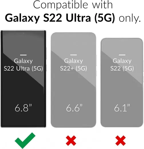 Samsung Galaxy S22 Ultra Hoesje met Camera Bescherming Dun TPU Blauw afbeelding 6