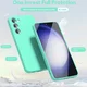 Samsung Galaxy S23 Hoesje Camera Bescherming Dun TPU Back Cover Blauw afbeelding 2