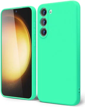Samsung Galaxy S23 Plus Hoesje met Camera Bescherming Dun TPU Blauw