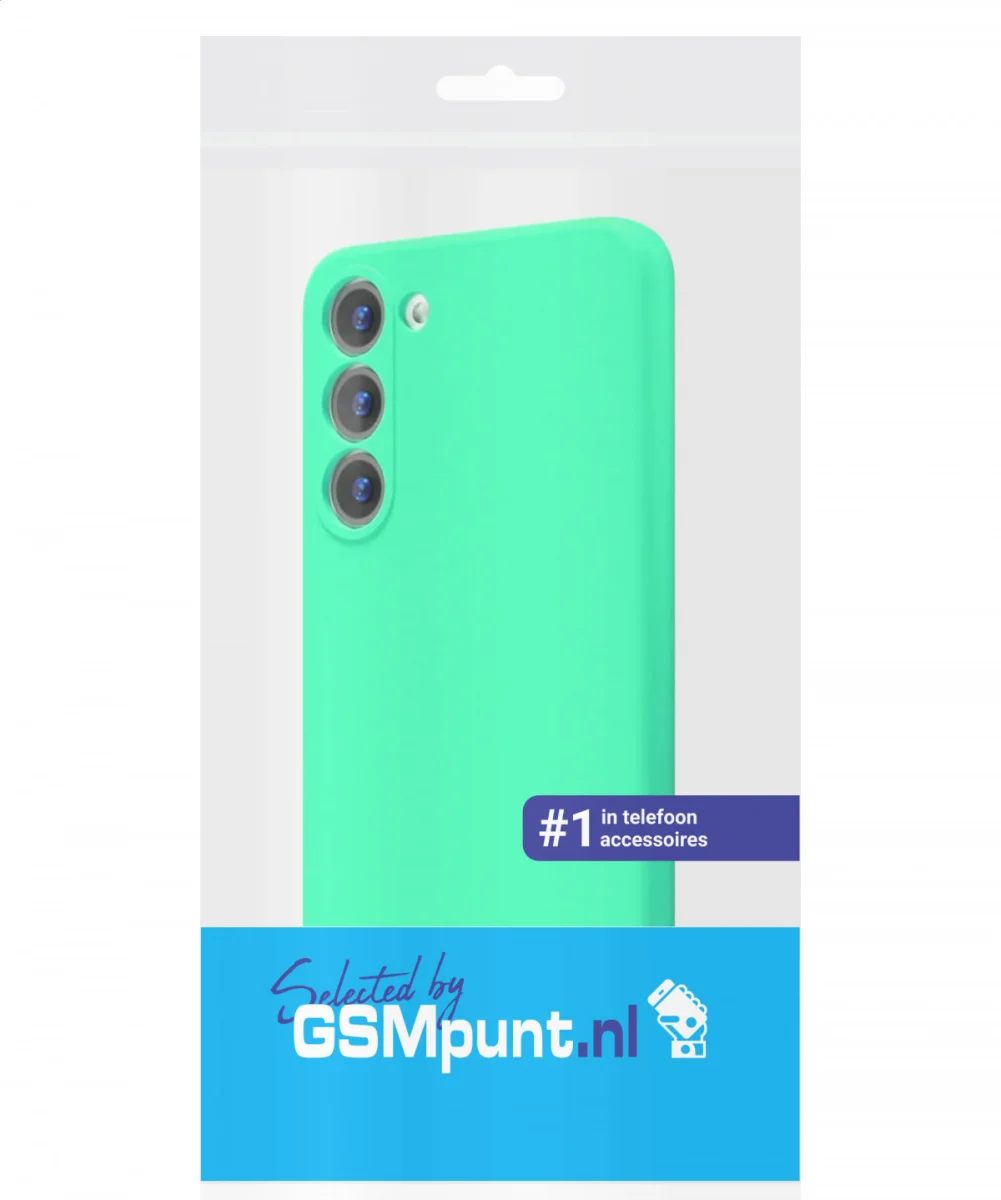 Samsung Galaxy S23 Plus Hoesje met Camera Bescherming Dun TPU Blauw afbeelding 6
