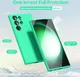 Samsung Galaxy S23 Ultra Hoesje met Camera Bescherming Dun TPU Blauw afbeelding 2