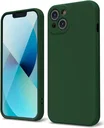 Apple iPhone 13 Hoesje met Camera Bescherming Dun TPU Donkergroen