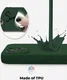 Apple iPhone 15 Hoesje met Camera Bescherming Dun TPU Back Cover Green afbeelding 4