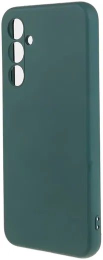 Samsung Galaxy A34 Hoesje met Camera Bescherming Dun TPU Donkergroen afbeelding 2