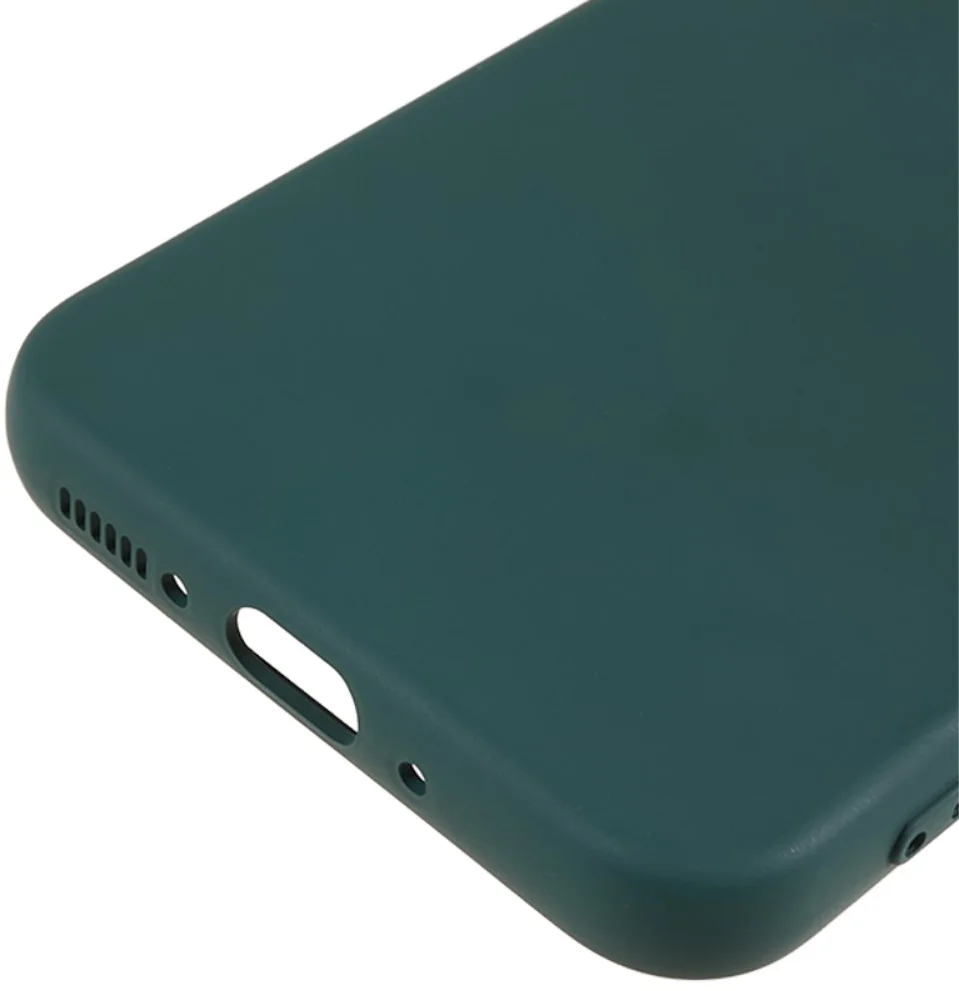 Samsung Galaxy A34 Hoesje met Camera Bescherming Dun TPU Donkergroen afbeelding 5