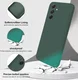 Samsung Galaxy A54 Hoesje met Camera Bescherming Dun TPU Donkergroen afbeelding 9