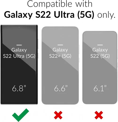 Samsung Galaxy S22 Ultra Hoesje met Camera Bescherming Dun TPU Donkergroen afbeelding 6