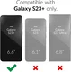 Samsung Galaxy S23 Plus Hoesje Camera Bescherming Dun TPU Donkergroen afbeelding 5