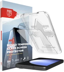 Rosso Samsung Galaxy S23 FE Tempered Glass met Installatietray afbeelding