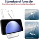 Rosso Samsung Galaxy S23 FE Tempered Glass met Installatietray afbeelding 5