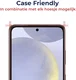 Rosso Samsung Galaxy S24 Tempered Glass Fingerprint en Case Friendly afbeelding 4
