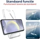 Rosso Samsung Galaxy S24 Tempered Glass Fingerprint en Case Friendly afbeelding 5