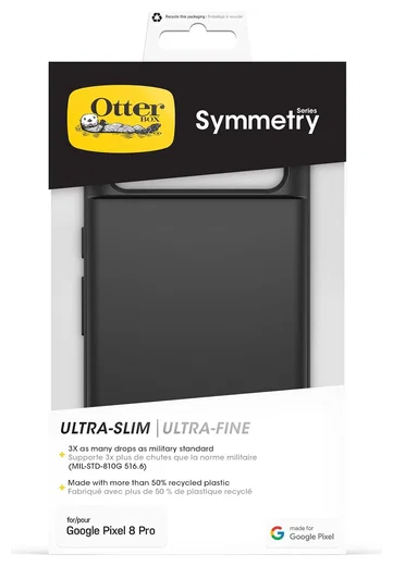 OtterBox Symmetry Google Pixel 8 Pro Hoesje Back Cover Zwart afbeelding 7