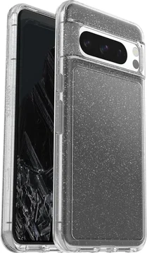 OtterBox Symmetry Google Pixel 8 Pro Hoesje Back Cover Glitter Clear