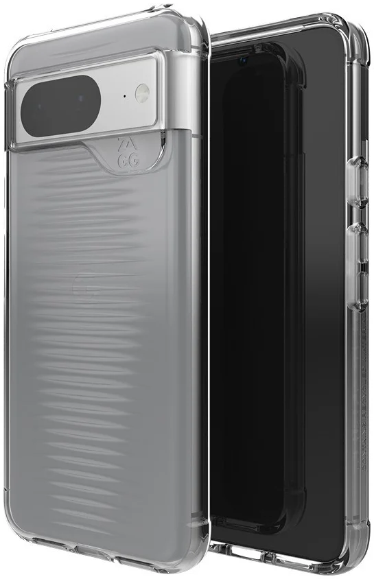 ZAGG Luxe Google Pixel 8 Hoesje 3M Valbescherming Transparant afbeelding 1