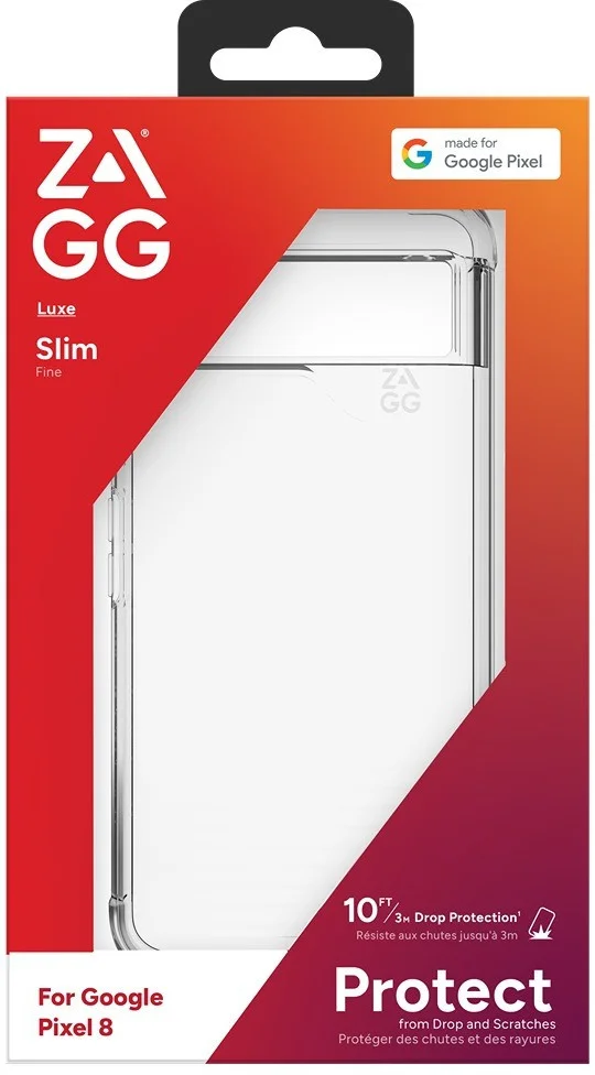 ZAGG Luxe Google Pixel 8 Hoesje 3M Valbescherming Transparant afbeelding 12