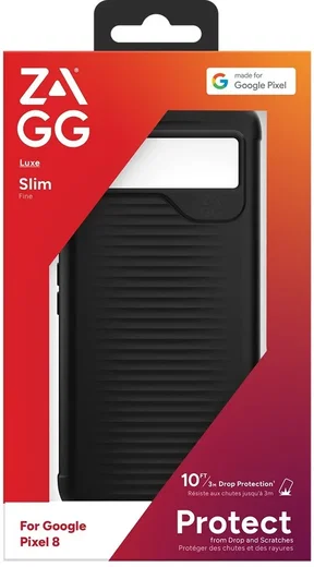 ZAGG Luxe Google Pixel 8 Hoesje 3M Valbescherming Zwart afbeelding 11