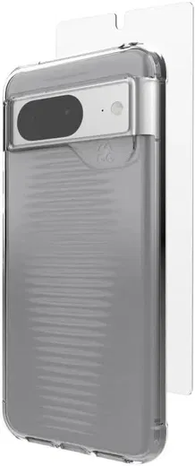 ZAGG Luxe Bundel Google Pixel 8 Hoesje Transparant + Screen Protector afbeelding 1