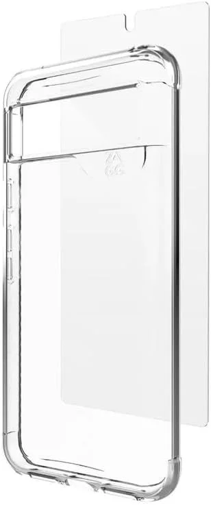 ZAGG Luxe Bundel Google Pixel 8 Hoesje Transparant + Screen Protector afbeelding 5