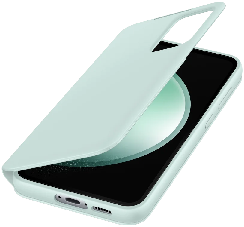Origineel Samsung Galaxy S23 FE Hoesje Smart View Wallet Case Mint afbeelding 1