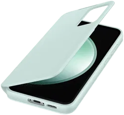Origineel Samsung Galaxy S23 FE Hoesje Smart View Wallet Case Mint afbeelding
