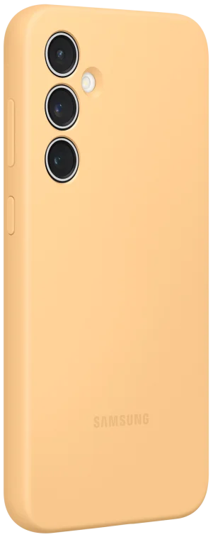 Origineel Samsung Galaxy S23 FE Hoesje Silicone Case Cover Peach afbeelding 2