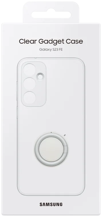 Origineel Samsung Galaxy S23 FE Hoesje Clear Gadget Case Transparant afbeelding 8