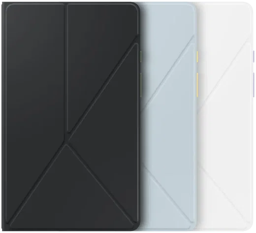 Originele Samsung Galaxy Tab A9 Hoes Book Cover Zwart/Groen afbeelding 11