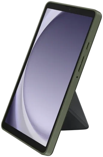 Originele Samsung Galaxy Tab A9 Hoes Book Cover Zwart/Groen afbeelding 2