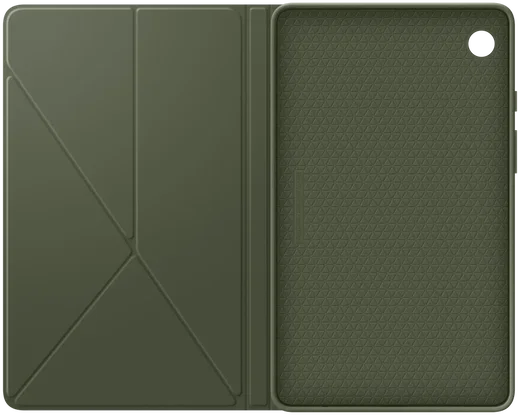Originele Samsung Galaxy Tab A9 Hoes Book Cover Zwart/Groen afbeelding 8