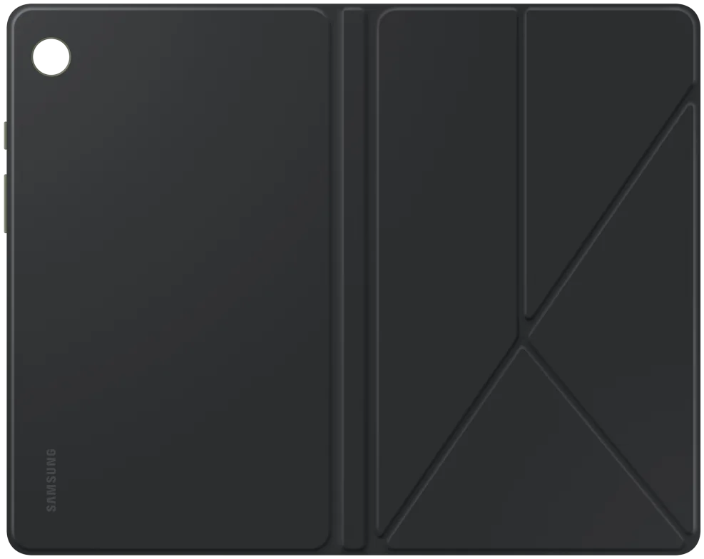 Originele Samsung Galaxy Tab A9 Hoes Book Cover Zwart/Groen afbeelding 9