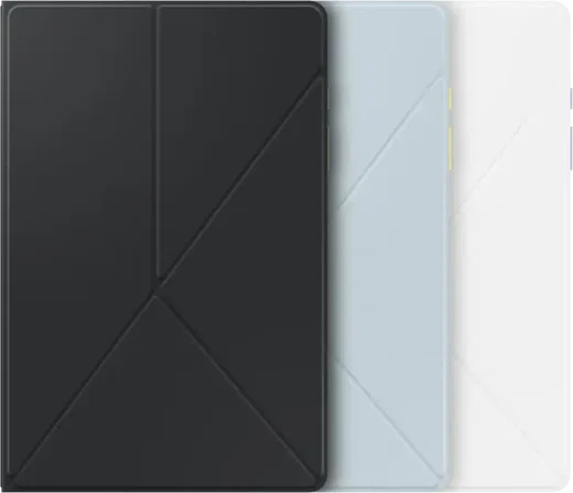 Originele Samsung Galaxy Tab A9 Plus Hoes Book Cover Zwart/Groen afbeelding 11