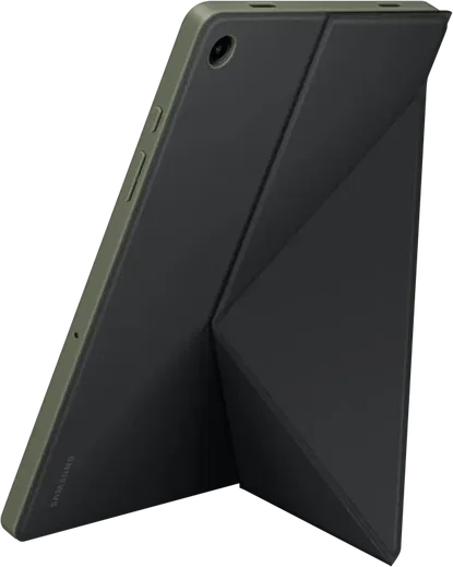 Originele Samsung Galaxy Tab A9 Plus Hoes Book Cover Zwart/Groen afbeelding 1