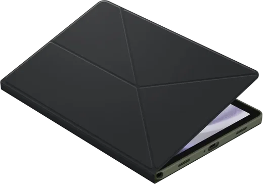 Originele Samsung Galaxy Tab A9 Plus Hoes Book Cover Zwart/Groen afbeelding 5