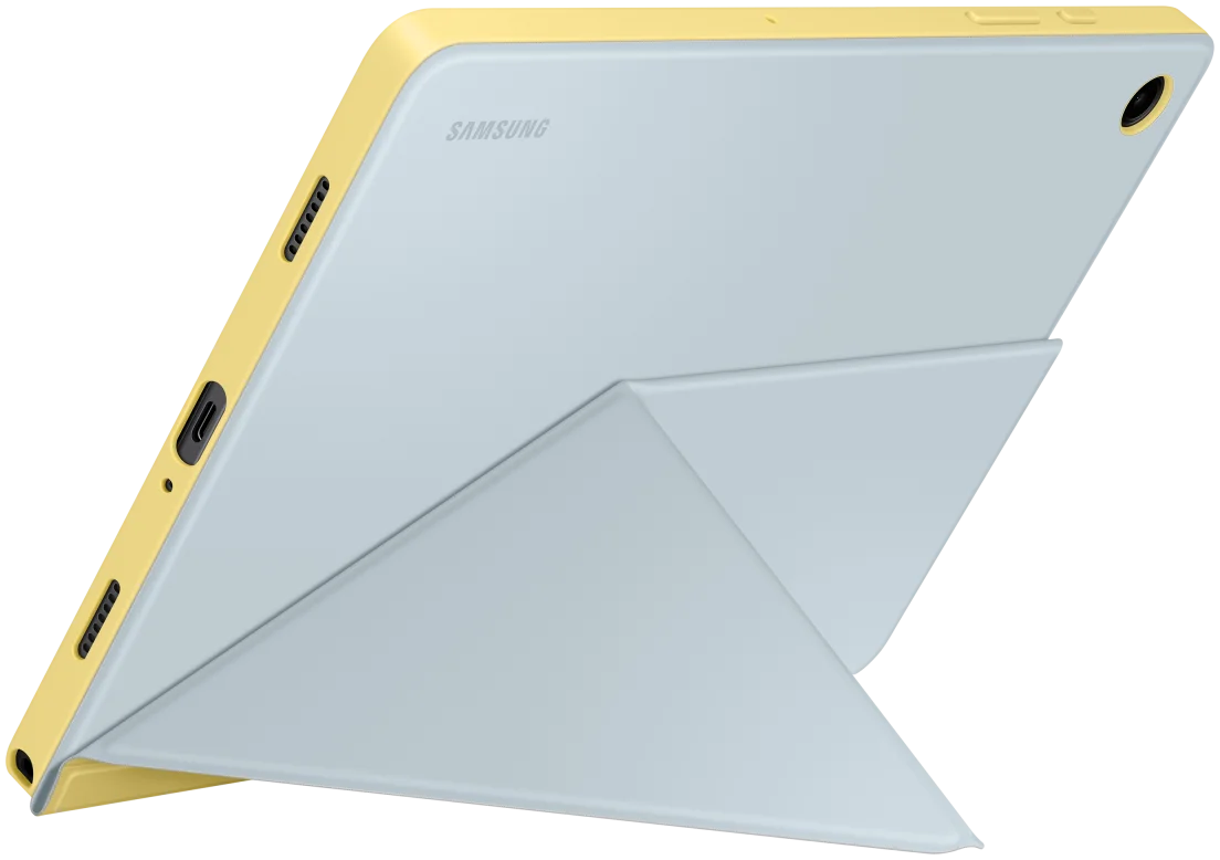 Originele Samsung Galaxy Tab A9 Plus Hoes Book Cover Blauw/Groen afbeelding 3