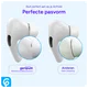 3 Pack AirPods Pro (1e & 2e Generatie) Siliconen Dopjes Tips Large afbeelding 2